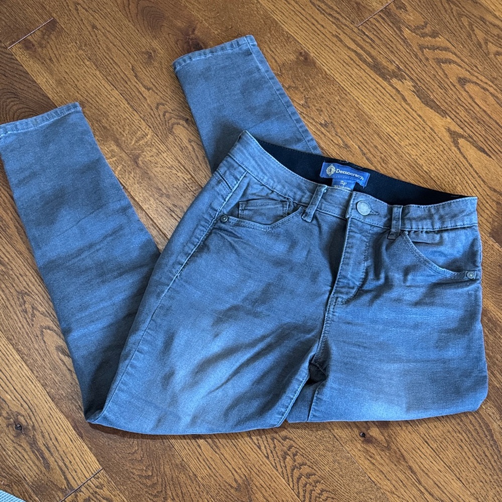 Democracy Gray Denim Pants
